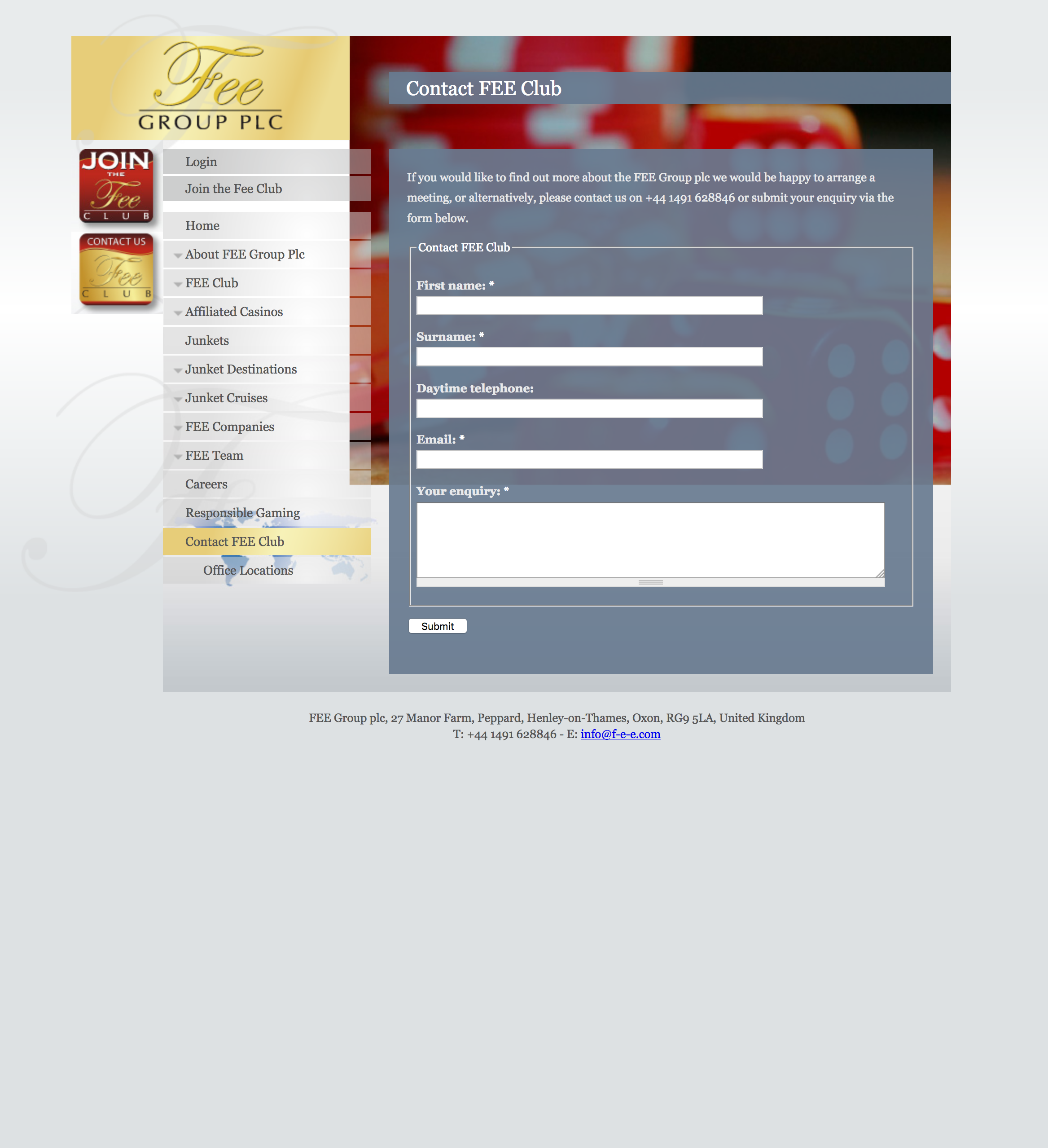 Fee Group Contact